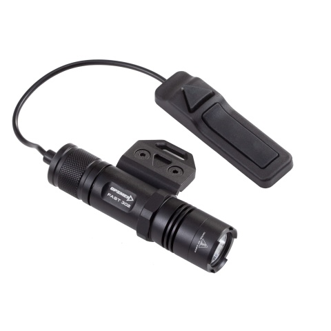 Opsmen FAST 302K Compact High Output Weapon Light for Keymod Handguard (Color: Black)