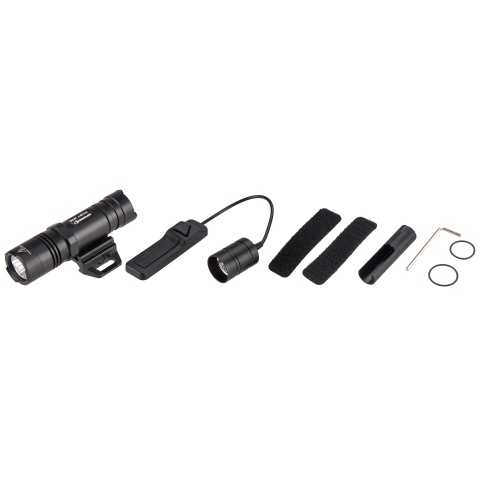 Opsmen FAST 302R WeaponLight 400-Lumen Flashlight for Picatinny Rail - BLACK