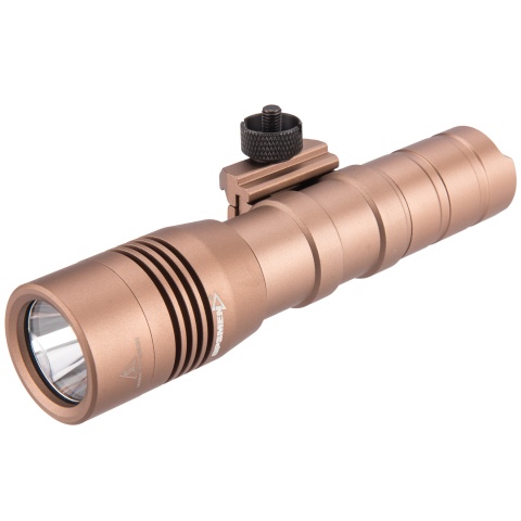 Opsmen FAST 502R WeaponLight 800-Lumen Flashlight for Picatinny Rail - TAN