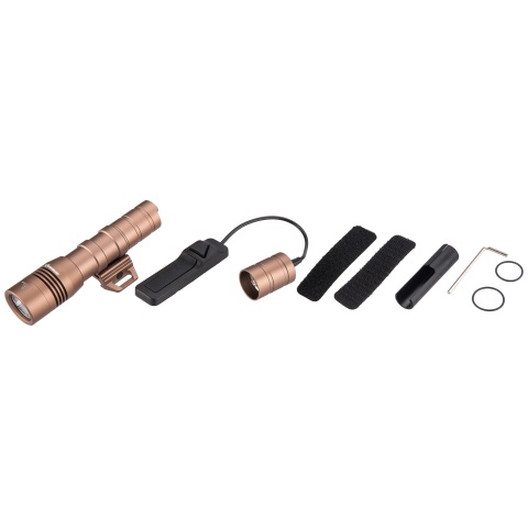 Opsmen FAST 502R WeaponLight 800-Lumen Flashlight for Picatinny Rail - TAN