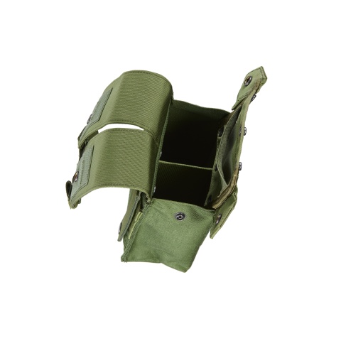 Flyye Industries Molle M249 200 Drum Magazine Pouch (Color: OD Green)