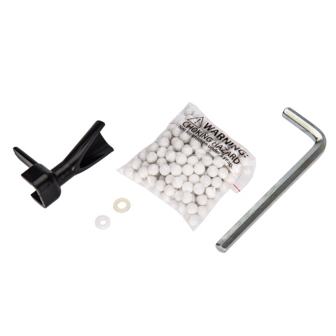 Wellfire G12 MAC-11 Co2 Blowback Airsoft SMG (Color: Black)