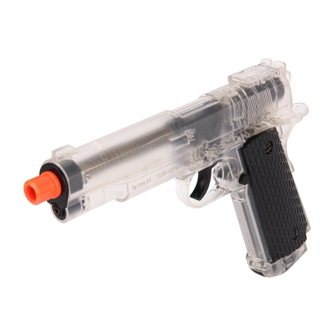 WellFire G292B-CR M1911 CO2 Non-Blowback Pistol (Clear)