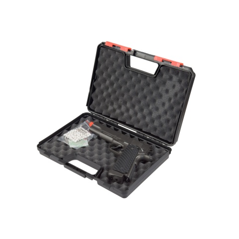 WellFire CO2 Non Blowback 1911 Airsoft Pistol (Color: Gun Metal Gray)