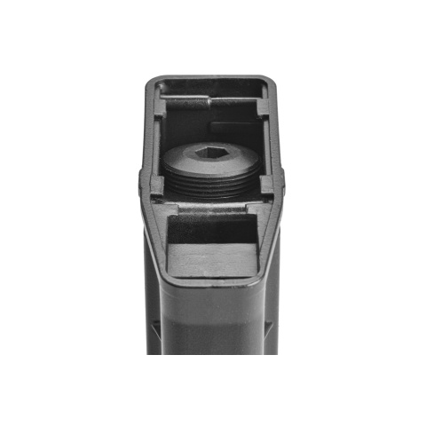 WellFire 50 Round CO2 Gas Magazine for AK74U Gas Blowback Rifles (Color: Black)