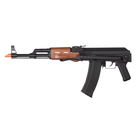 WellFire AK74 Co2 Blowback Rifle with Folding Stock (Color: Faux Wood)