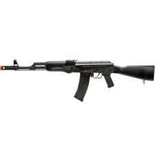 WellFire AK74 Co2 Blowback Airsoft Rifle with Fixed Stock (Color: Black)