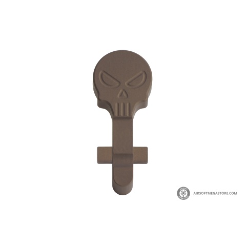 Gate Custom CNC Aluminum 1A1 Bolt Catch for M4/M16 Airsoft AEGs (Color: Matte Dark Earth)