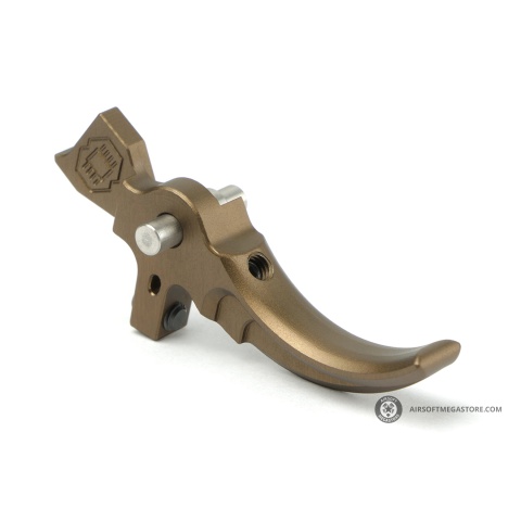 Gate Nova 2E1 CNC Machined Aluminum Adjustable Trigger (Color: Matte Dark Earth)
