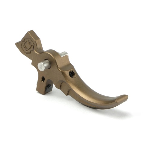 Gate Nova 2E1 CNC Machined Aluminum Adjustable Trigger (Color: Matte Dark Earth)