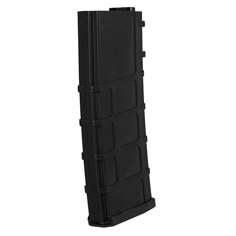 Lonex 200rd Mid Capacity M4/M16 Polymer Airsoft Magazine [6 Pack] - BLACK