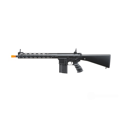 Golden Eagle Airsoft SR-25K w/ URX4 M-LOK Handguard & Full Stock - Black