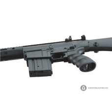 Golden Eagle Airsoft SR-25K w/ URX4 M-LOK Handguard & Full Stock - Black