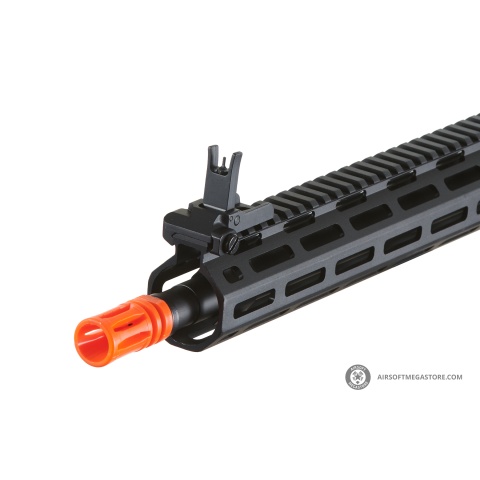 Golden Eagle Airsoft SR-25K w/ URX4 M-LOK Handguard & Full Stock - Black