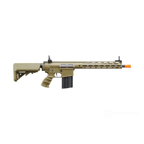 Golden Eagle Airsoft SR-25K w/ URX4 M-LOK Handguard & Crane Stock - Tan