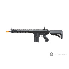 Golden Eagle Airsoft SR-25K w/ URX4 M-LOK Handguard & Crane Stock - Black