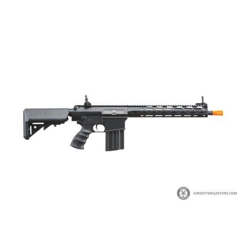 Golden Eagle Airsoft SR-25K w/ URX4 M-LOK Handguard & Crane Stock - Black