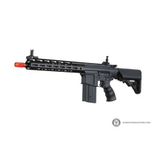 Golden Eagle Airsoft SR-25K w/ URX4 M-LOK Handguard & Crane Stock - Black