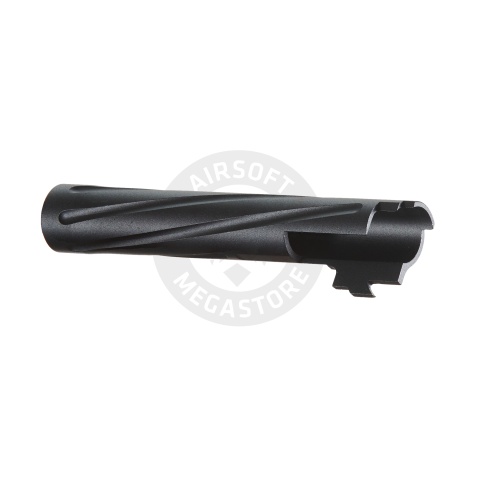 Golden Eagle Spiral Outer Barrel for 4.3 Hi Capas (Black)