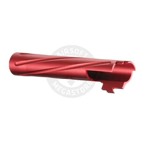 Golden Eagle Spiral Outer Barrel for 4.3 Hi Capas (Red)