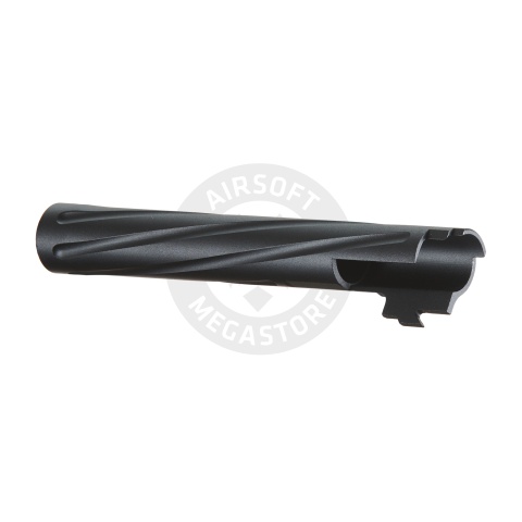 Golden Eagle Spiral Outer Barrel for 5.1 Hi Capas (Black)
