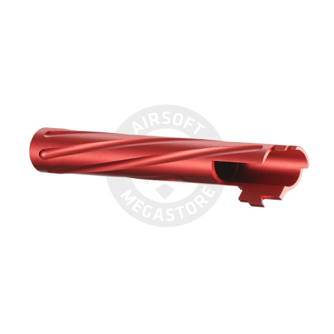 Golden Eagle Spiral Outer Barrel for 5.1 Hi Capas (Red)