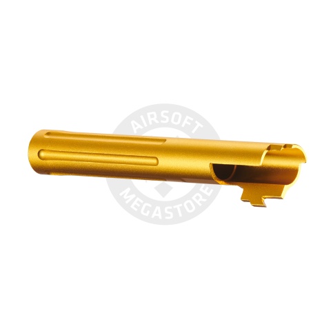 Golden Eagle Straight Fluted Outer Barrel for 5.1 Hi Capas (Gold)