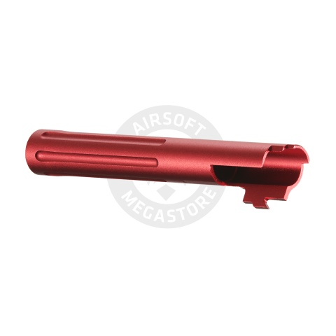 Golden Eagle Straight Fluted Outer Barrel for 5.1 Hi Capas (Red)