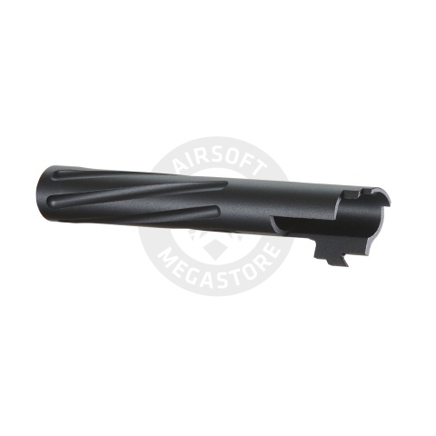 Golden Eagle Spiral and Fluted Outer Barrel for 5.1 Hi Capas (Black)