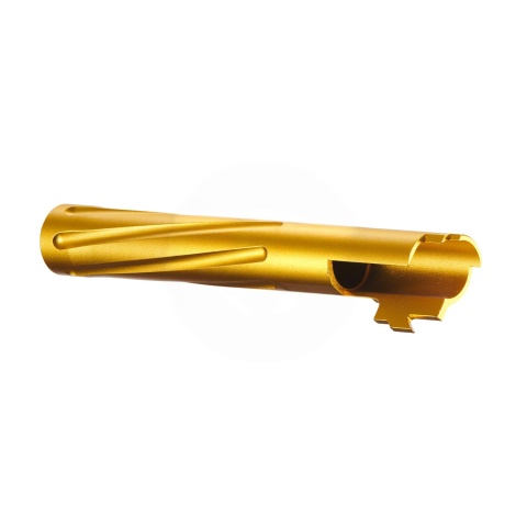 Golden Eagle Spiral and Fluted Outer Barrel for 5.1 Hi Capas (Gold)