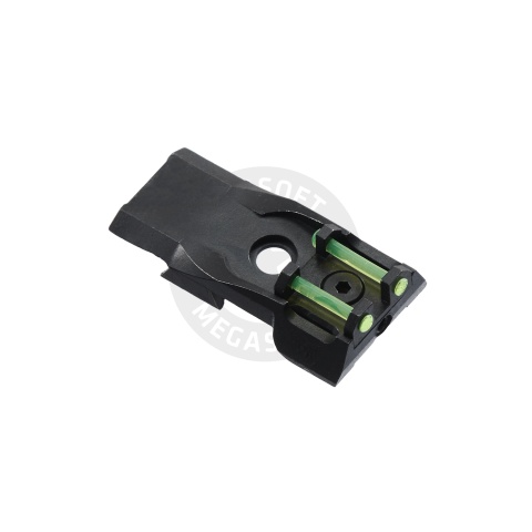 Golden Eagle Airsoft Rear Sight w/ Fiber Optics for 5.1 Hi Capa