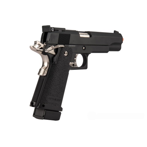 Golden Eagle 3302 OPS-MRP Hi-Capa 5.1 Gas Blowback Airsoft Pistol - BLACK