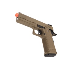 Golden Eagle IMF 3303 OPS-M.RP Hi-Capa 1911 Gas Blowback Airsoft Pistol - DARK EARTH