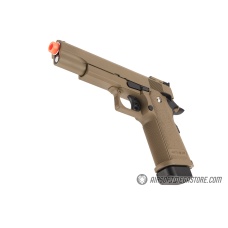 Golden Eagle 3304 OPS-MRP Hi-Capa 5.1 Gas Blowback Airsoft Pistol - DARK EARTH