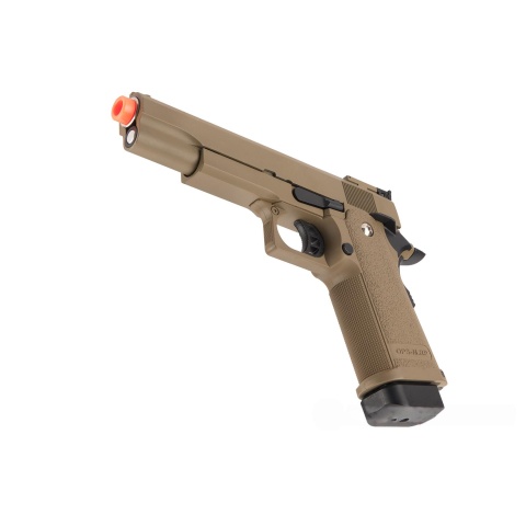 Golden Eagle 3304 OPS-MRP Hi-Capa 5.1 Gas Blowback Airsoft Pistol - DARK EARTH