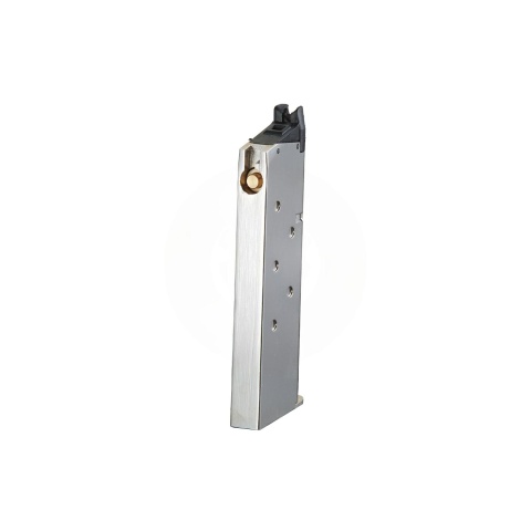 Golden Eagle Airsoft 1911 28 Round Single Stack Magazine for GE3307 (Silver)