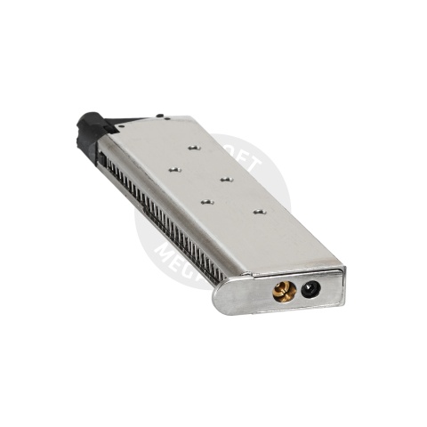 Golden Eagle Airsoft 1911 28 Round Single Stack Magazine for GE3307 (Silver)