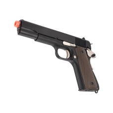 Golden Eagle IMF 3306 1911A1 Gas Blowback Airsoft Pistol - BLACK / SILVER