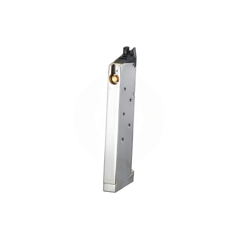 Golden Eagle Airsoft 1911 28 Round Single Stack Magazine for GE3308 (Silver)