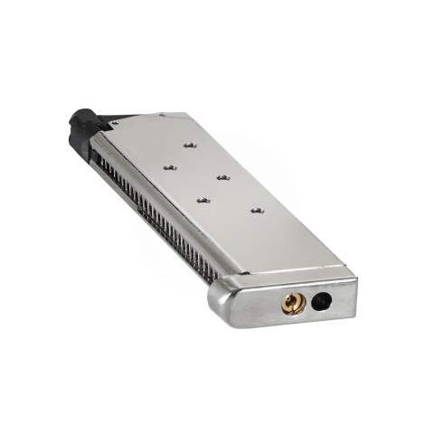 Golden Eagle Airsoft 1911 28 Round Single Stack Magazine for GE3308 (Silver)