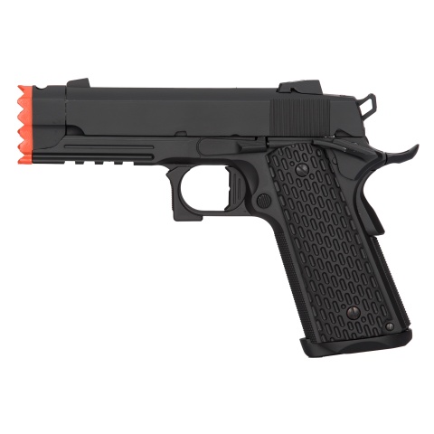 Golden Eagle IMF 3308 Hi Capa Semi-Auto GBB Metal Pistol w/ Integrated Muzzle Break (Color: Black)