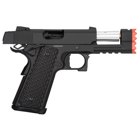 Golden Eagle IMF 3308 Hi Capa Semi-Auto GBB Metal Pistol w/ Integrated Muzzle Break (Color: Black)