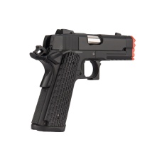 Golden Eagle IMF 3308 Hi Capa Semi-Auto GBB Metal Pistol w/ Integrated Muzzle Break (Color: Black)