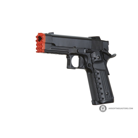 Golden Eagle 3316 1911 Gas Blowback Airsoft Pistol w/ Muzzle Brake