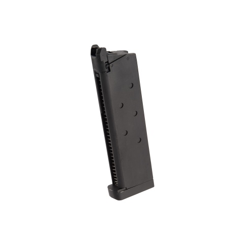 Golden Eagle IMF 3317 Hi-Capa 1911 Gas Blowback Airsoft Pistol w/ Muzzle Brake - BLACK