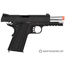 Golden Eagle MF 3332 OTS Tactical .45 Gas Blowback Airsoft Pistol - BLACK