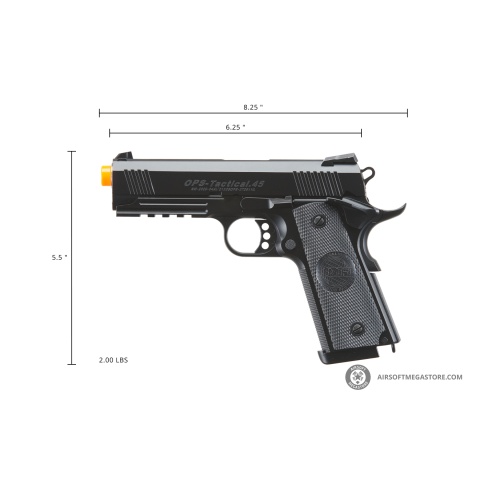 Golden Eagle 3324 1911 Gas Blowback Airsoft Pistol 