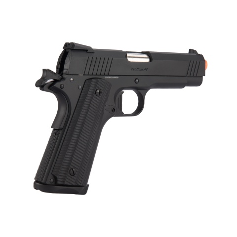 Golden Eagle 3329 OPS-Tactical 1911 Hi-Capa Gas Blowback Airsoft Pistol - BLACK