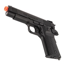 Golden Eagle MF 3330 OTS Tactical .45 Hi-Capa 1911 Gas Blowback Airsoft Pistol - BLACK