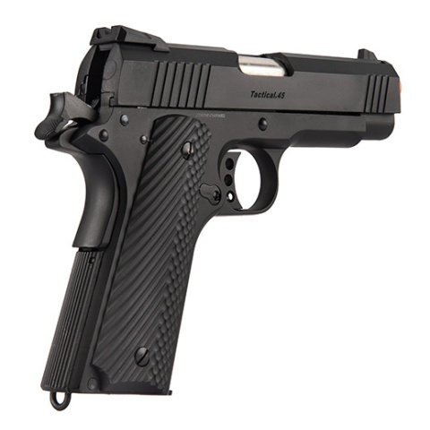 Golden Eagle MF 3330 OTS Tactical .45 Hi-Capa 1911 Gas Blowback Airsoft Pistol - BLACK